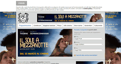 Desktop Screenshot of cinemateatromanzoni.it